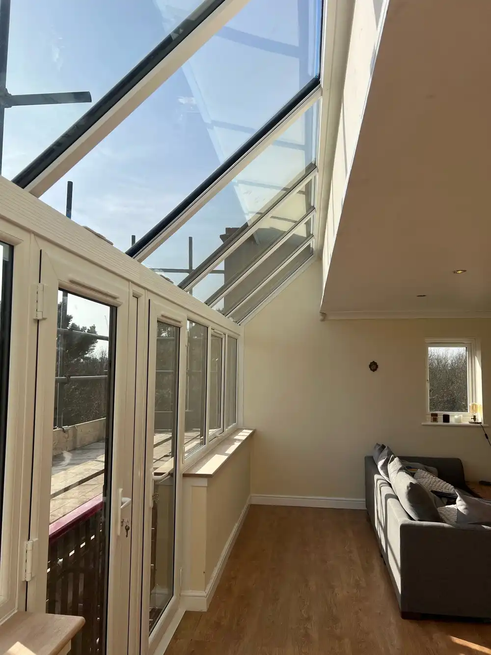 glazed roof