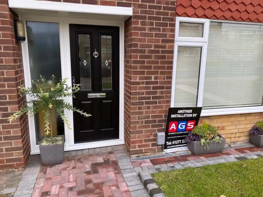 Composite Door In Black